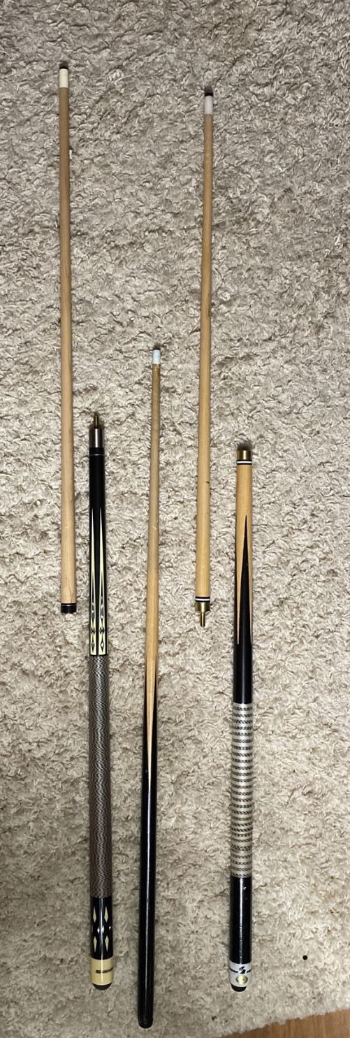 Pool stick Lot Harvard and Sportcraft