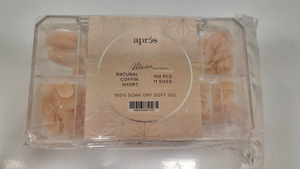 Apres - Natural Coffin Short - 150 pcs