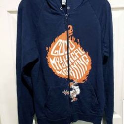 Good Mythical Morning " YouTube Comedy Series " Zip Up Jacket  Size Men's Small 