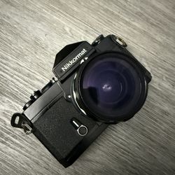 Nikkormat FT3 With 28mm F2.8 Lens