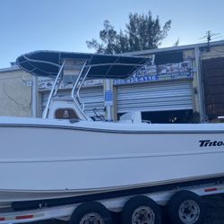 T TOP,LEANING POST ALL IN ALUMINUM FOR BOAT