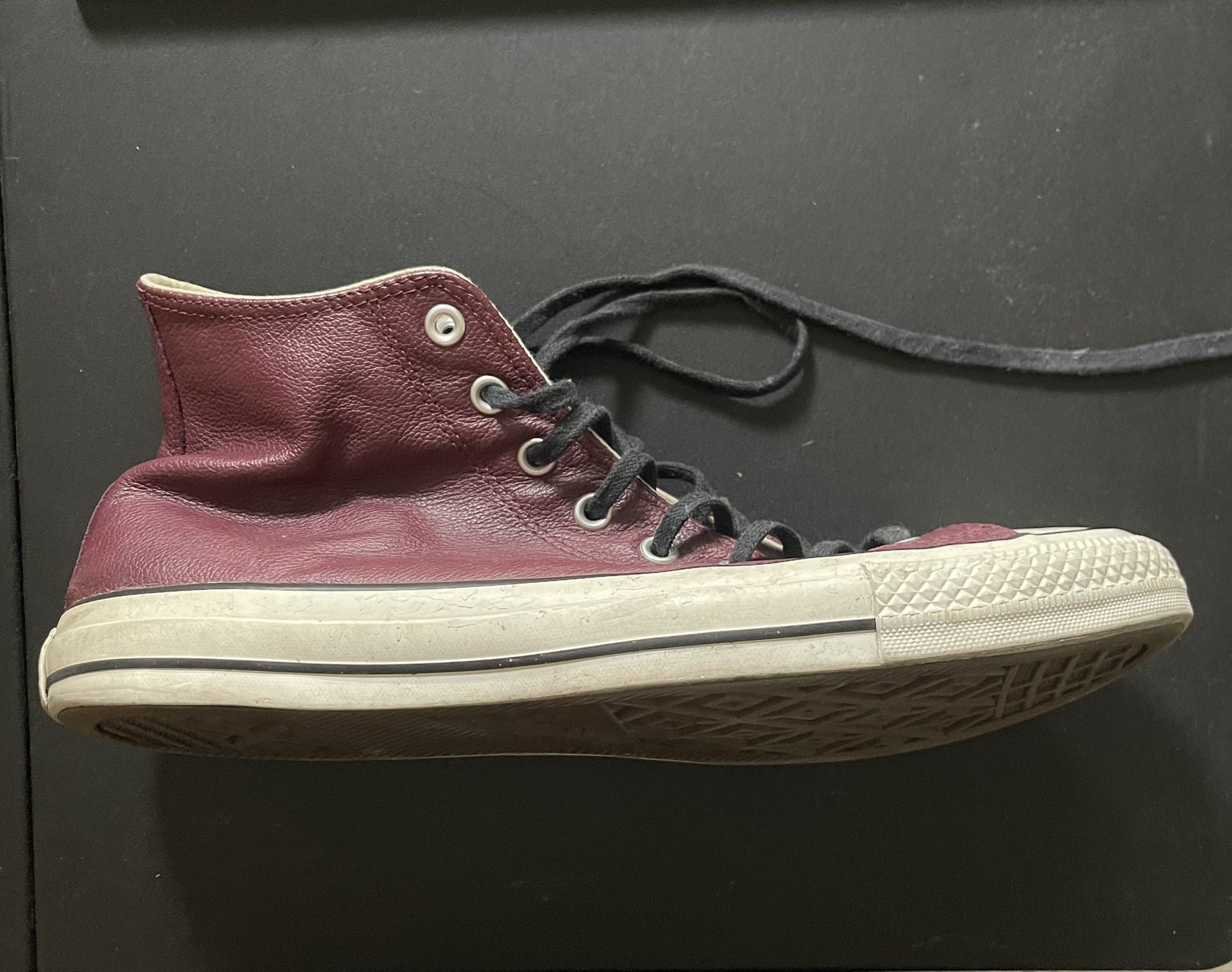 Leather Converse