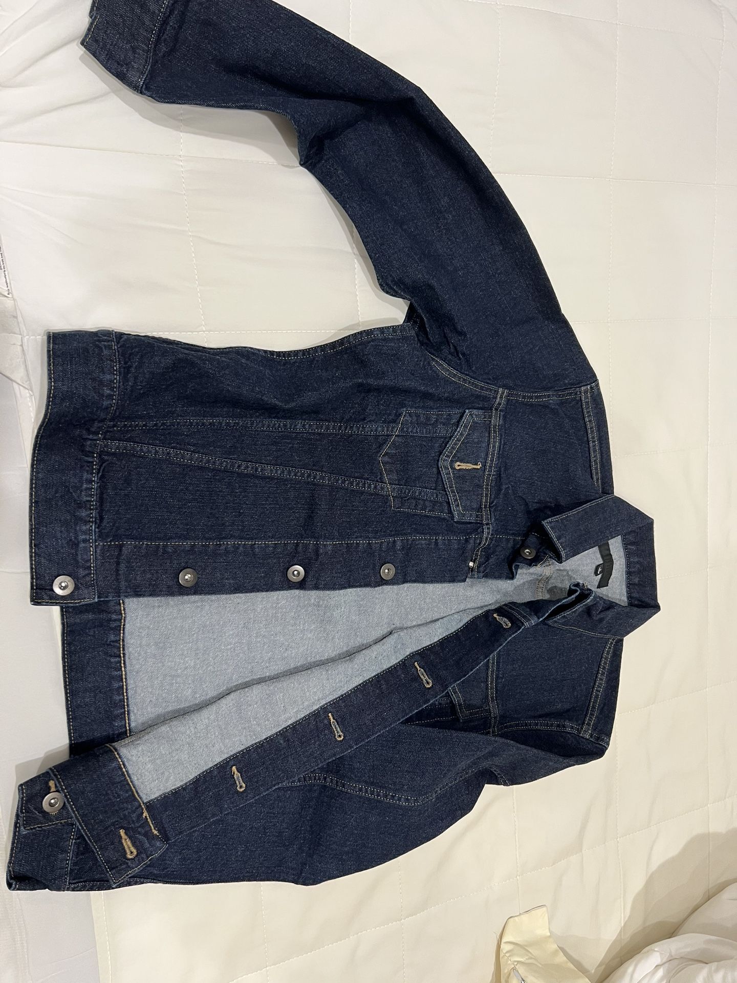 Navy Denim Jacket