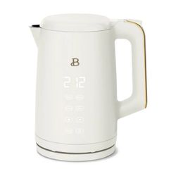 Beautiful By Drew Barrymore 1.7-Liter Electric Kettle 1500 W with One-Touch Activation, White