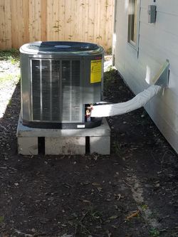 3 ton Trane XR14 condenser installed