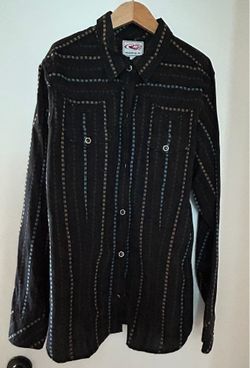 Roper Western Button Up Shirt Size Large