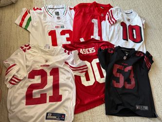 San Francisco 49ers jerseys, Nike, Reebok, bowman, Purdy, Warner, kittle, Deebo, McCaffrey, Montana, rice