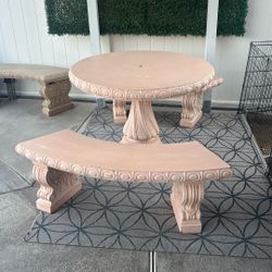 Concrete Table 