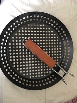 Camp cooking pan