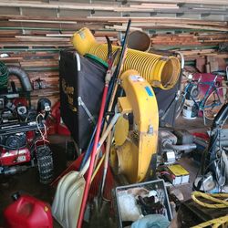 Cyclone Rake Leaf Vacuum For Sale 