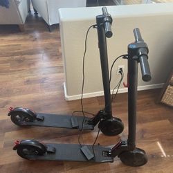 (2) Go Trax GXL Electric Scooters