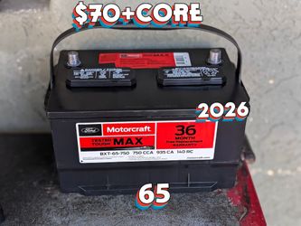 Car Battery Group Size 65