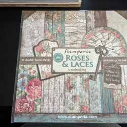 Stamperia Roses & Laces Scrapbooking Kit