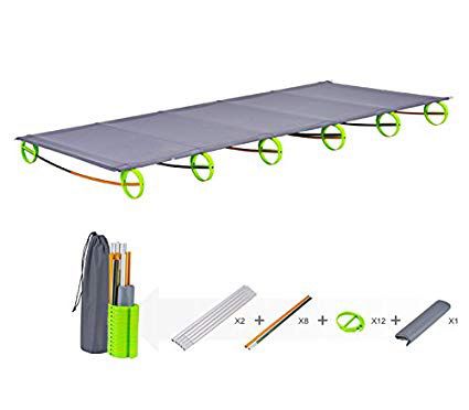 Portable Folding/Collapsable Camping Cot - Hiking - Ultra Light - Put in your backpack - Brand New