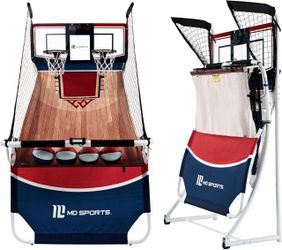 MD Sports Dual Shot Arcade Basketball Game