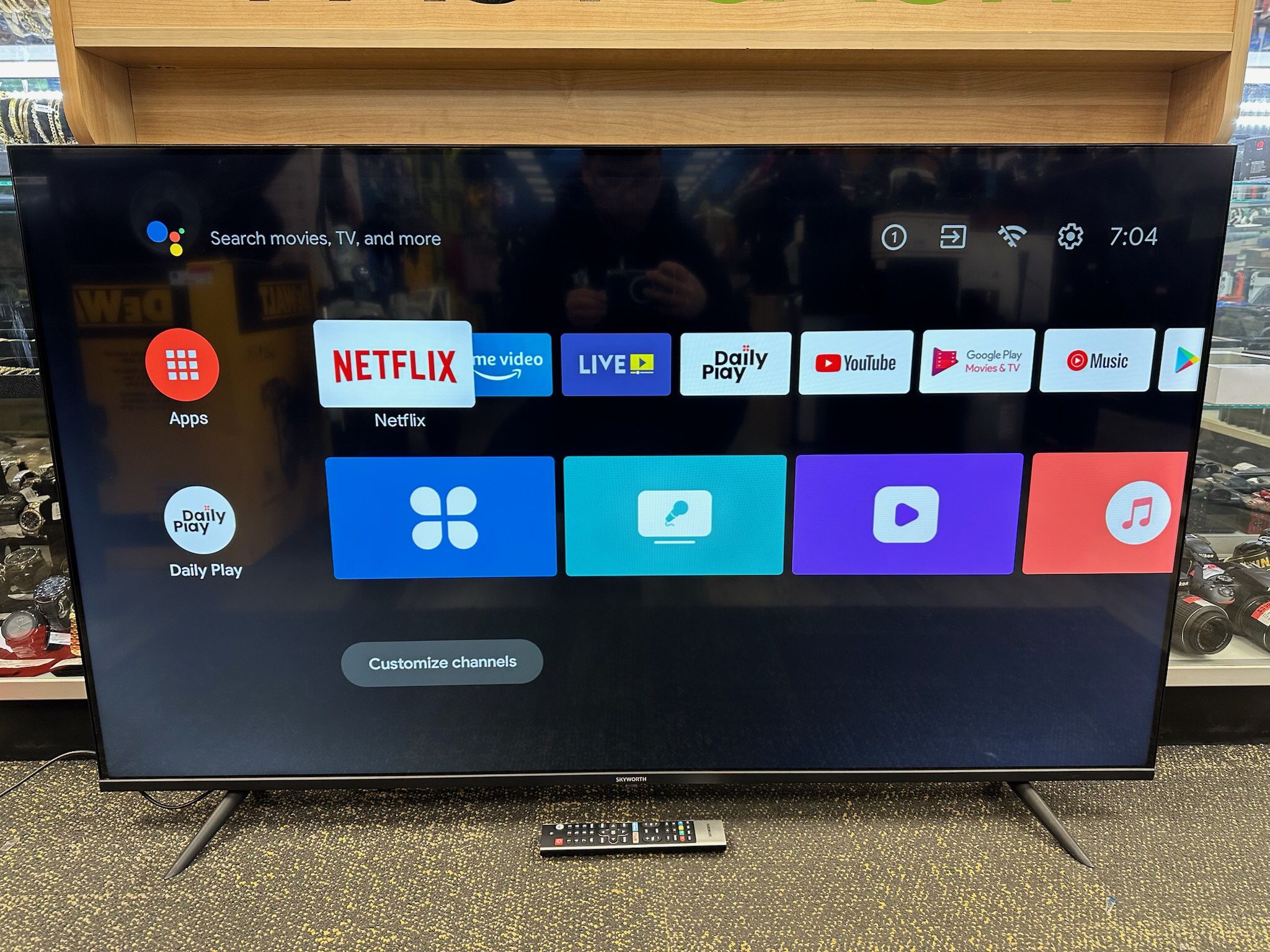 Skyworth 55” 4K UHD LED Smart TV 55UD7200