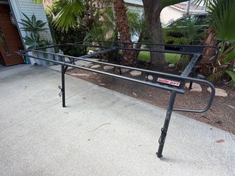 Weather Guard Steel Ladder Rack for Full Size Pickups / 1000 lb payload capacity. Adjustable short bed or long Bed
