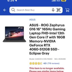 Asus Gaming Laptop