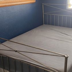 Metal Bed Frame Queen Size With Box Spring