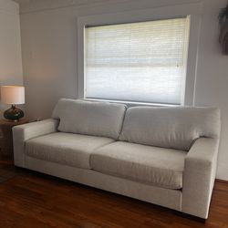 Cream sofa