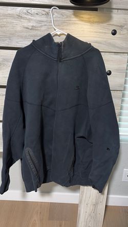 Nike Black Tech Fleece Zip-Up Hoodie