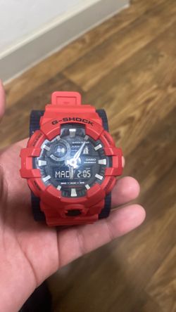 Red color g-shock