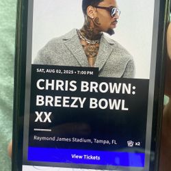 Chris Brown Breezy Bowl XX Tickets 