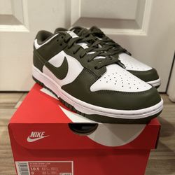 Nike Dunk Low Medium Olive Size 10.5W (9M)
