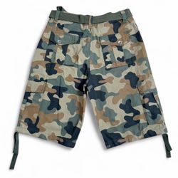 Southpole mens y2k camo cargo shorts