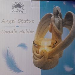 Angel Statue candle holder