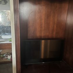 TV Cabin with Compartment And Light