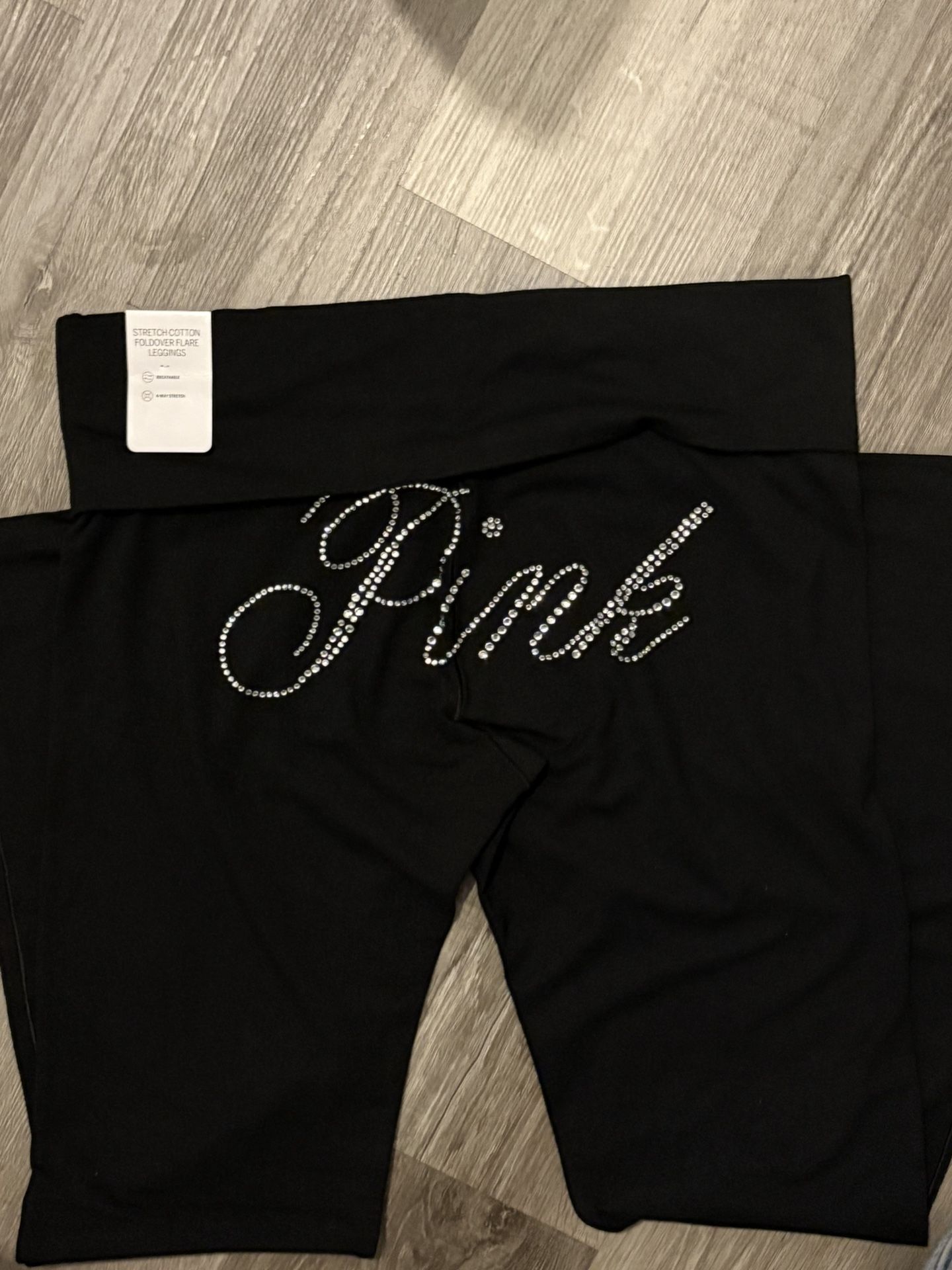 Sold Out Victorias Secret Pink Y2K Bling Flare Legging