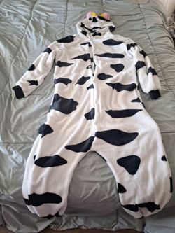 Cow Adult Onesie Pajama Costume
