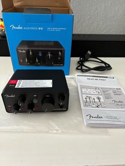 Recording Audio Interface Fender Audiobox