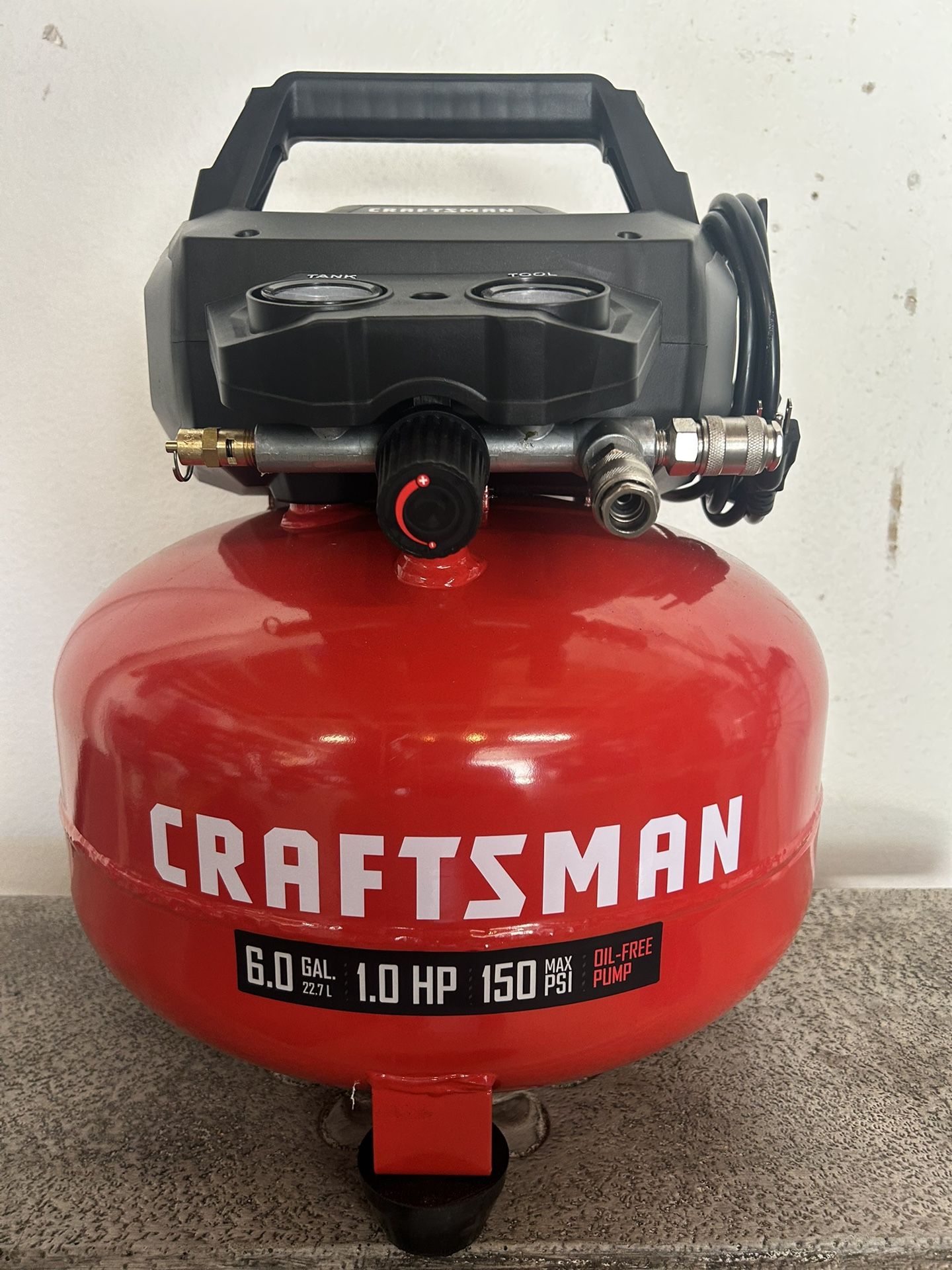 CRAFTSMAN 6 Gal 150 Max Psi Air Compressor