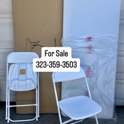 New Chairs & Tables For Sale