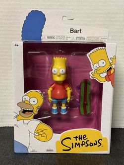 Jakks Pacific The Simpsons BART Simpson 5” Action Figure 2024 NEW SEALED