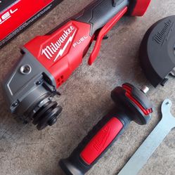  New Milwaukee Fuel M 18 Paddle Switch Angle Grinder
