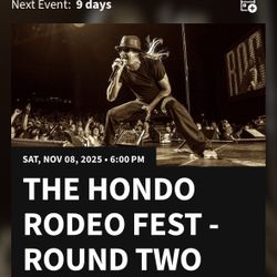 Hondo Rodeo Fest Tickets & Floor Passes