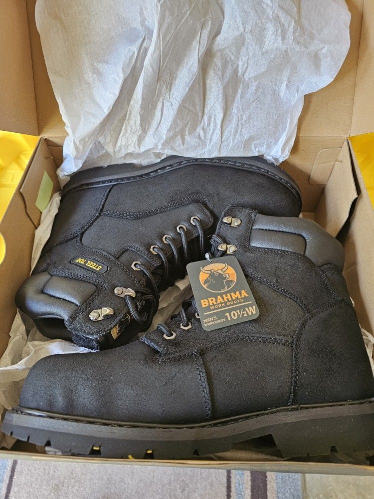 Brahma Work Boots 10.5