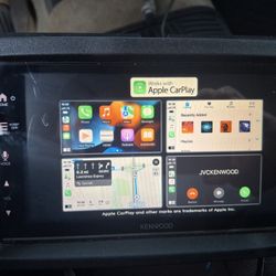 STEREO KENWOOD AUX USB BLUETOOTH APLE CAR PLAY ANDROID GOOD CONDICIÓN ABLO ESPAÑOL 
