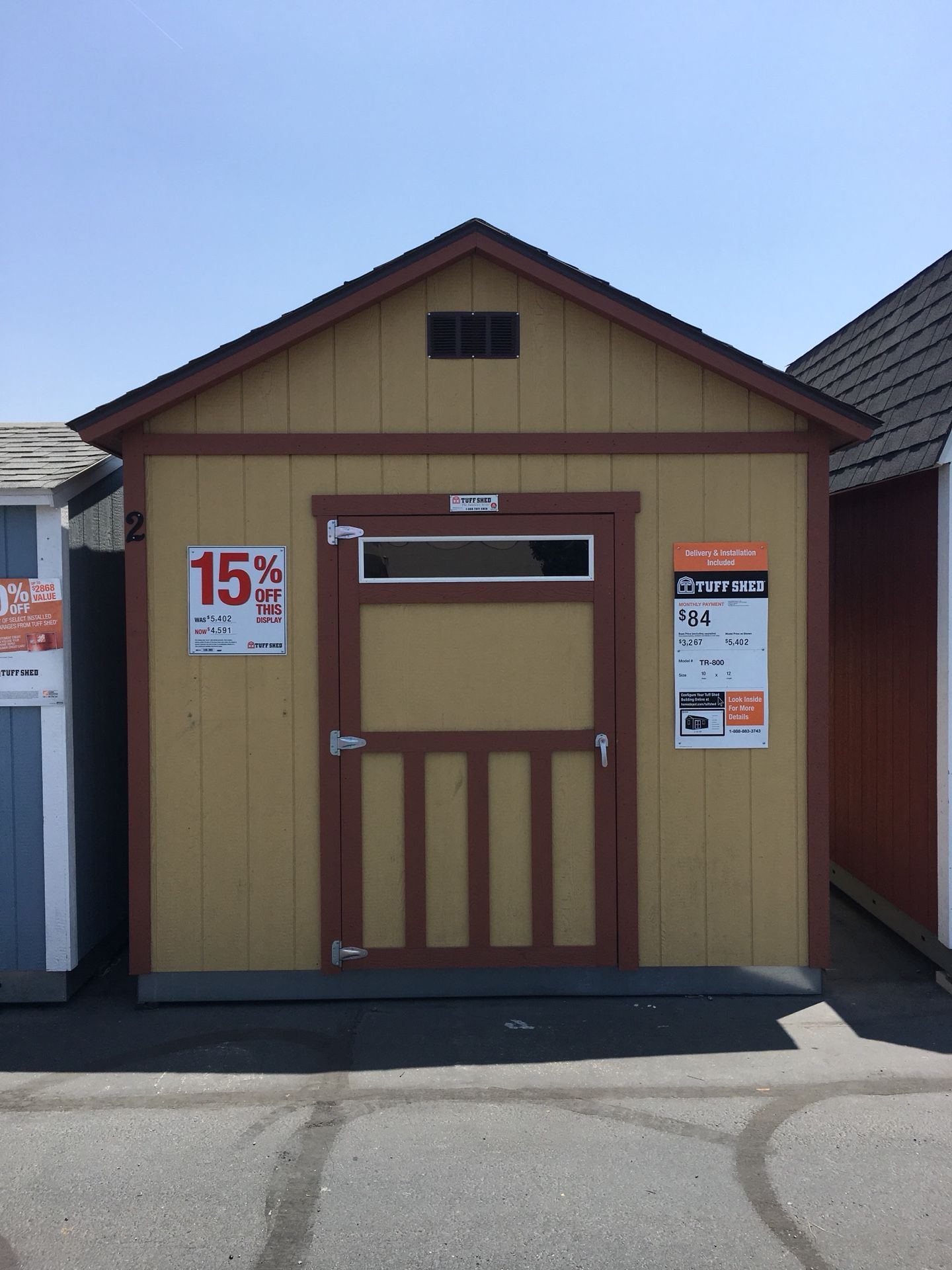 Tuff Shed Sundance TR-800 10x12 Display