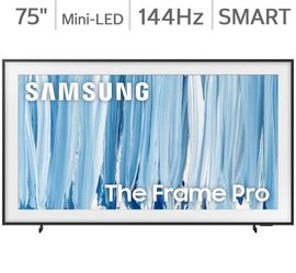 Samsung 75" Class - The Frame Pro Series - Neo QLED 4K Mini LED - Art Mode Vision AI Smart TV NEW