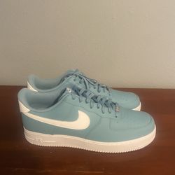 Air Force 1 07 Denim Turquoise 