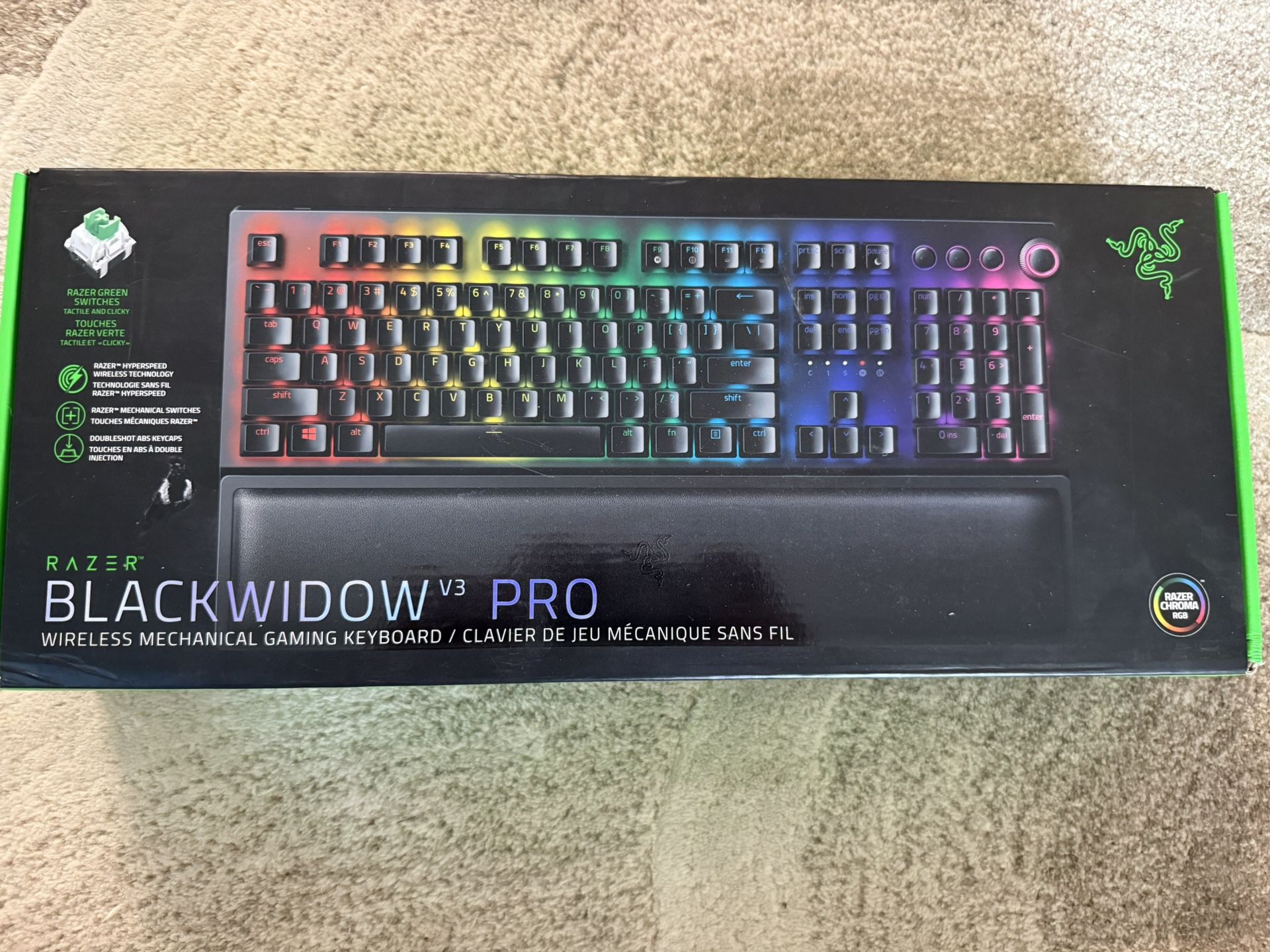 BlackWidow V3 Pro Keyboard