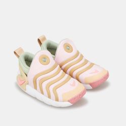 Nike Dynamo Go Low Kids Pink Slip-On Sneakers Size 7C