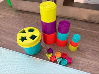 Fisher-Price Baby's First Blocks and Stacking Cups Set