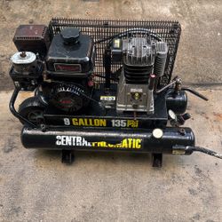 GAS AIR COMPRESSOR 9 GALLON 