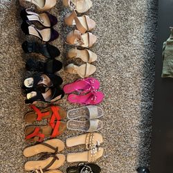 Size 9 Women Shoes (14 Pairs) 