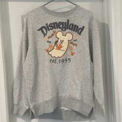 Disneyland Halloween Mickey Ghost Sweatshirt 